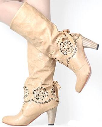 十二星座美女冬日靚靴